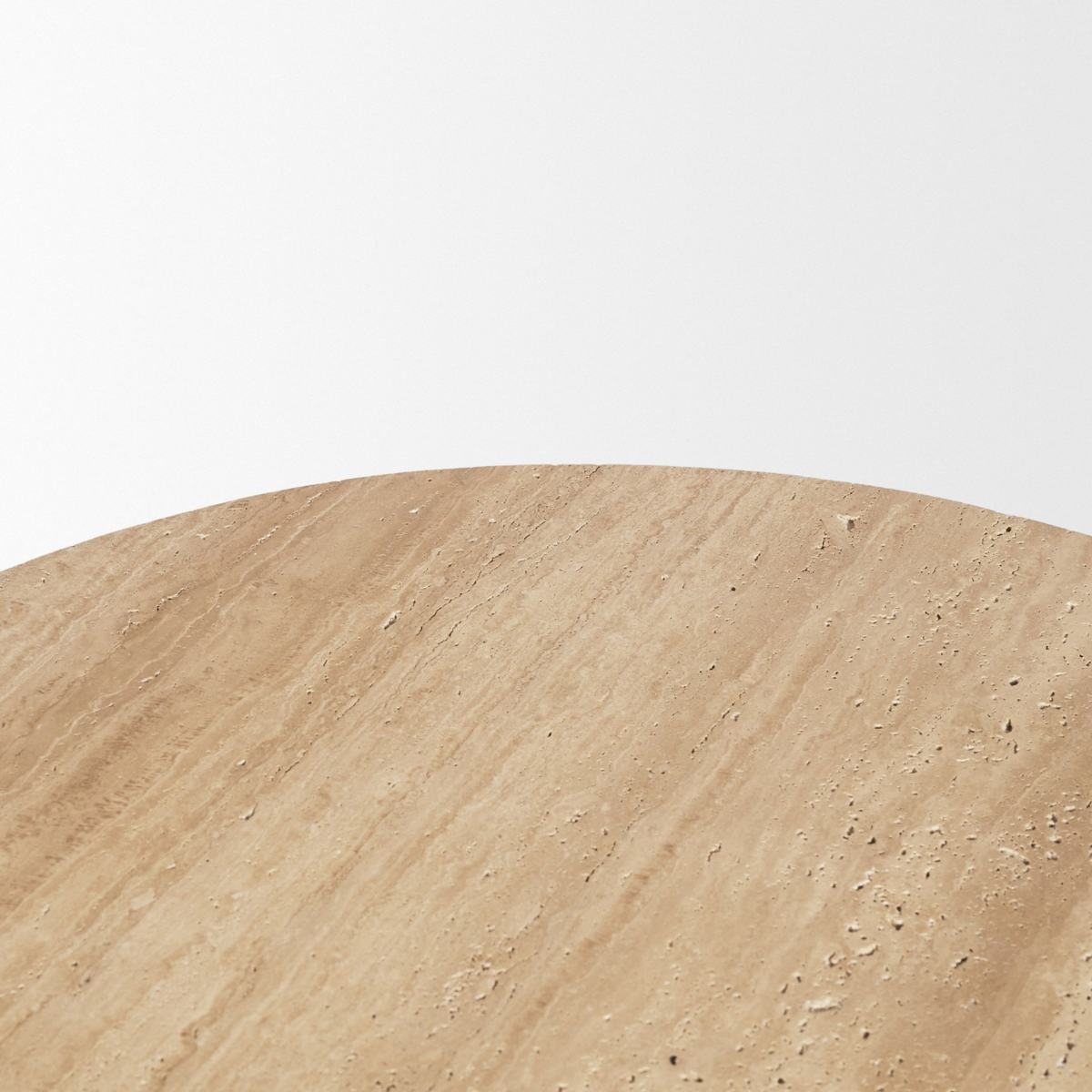 Elara Travertine Coffee Table