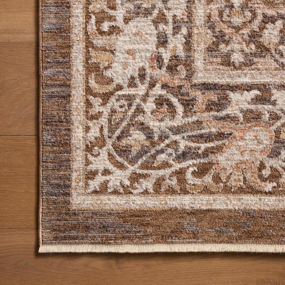 Doris (Chris Loves Julia × Loloi) DRS-02 Rug [Tobacco/Ivory]