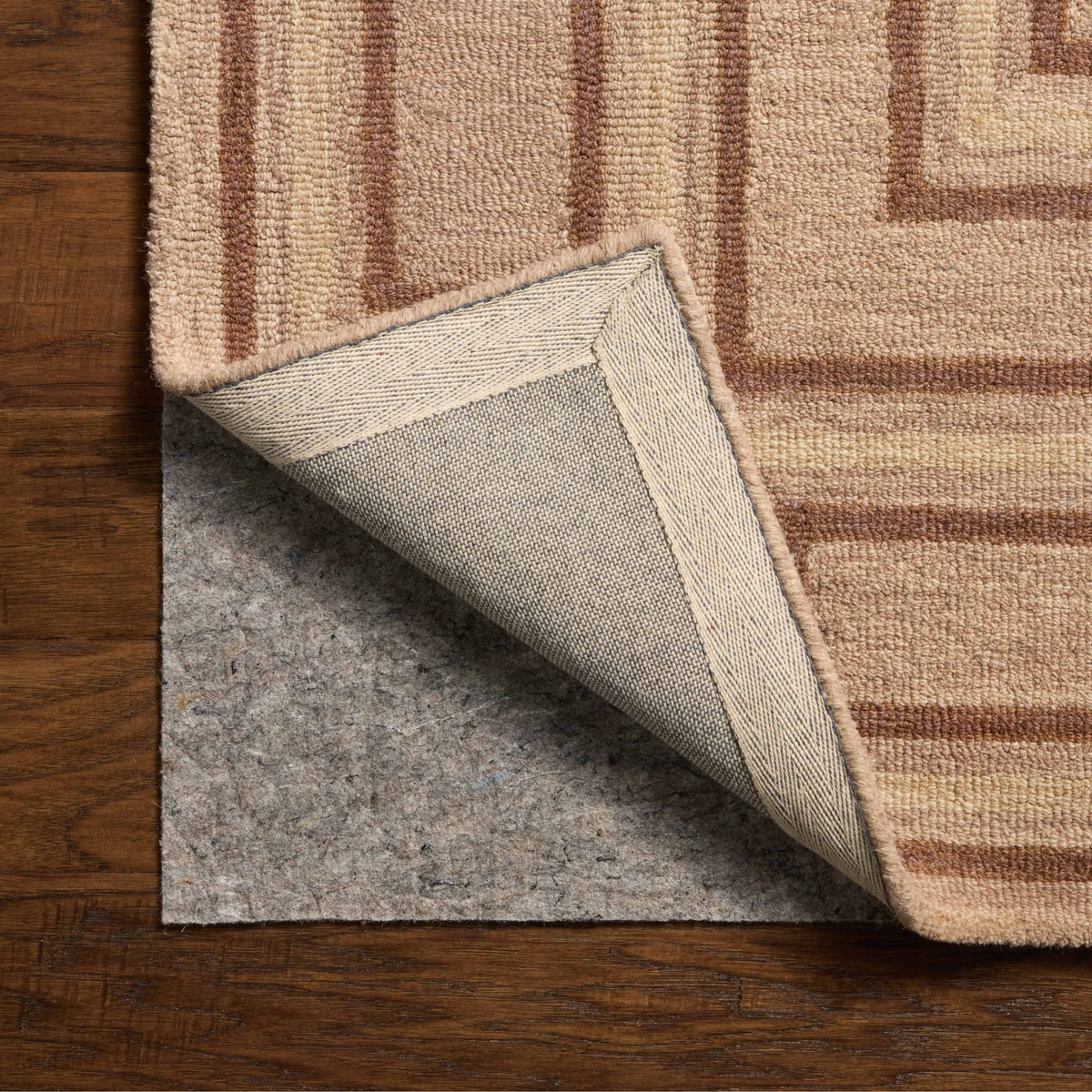 Alfie (Chris Loves Julia × Loloi) ALF-01 Rug [Blush/Rose]