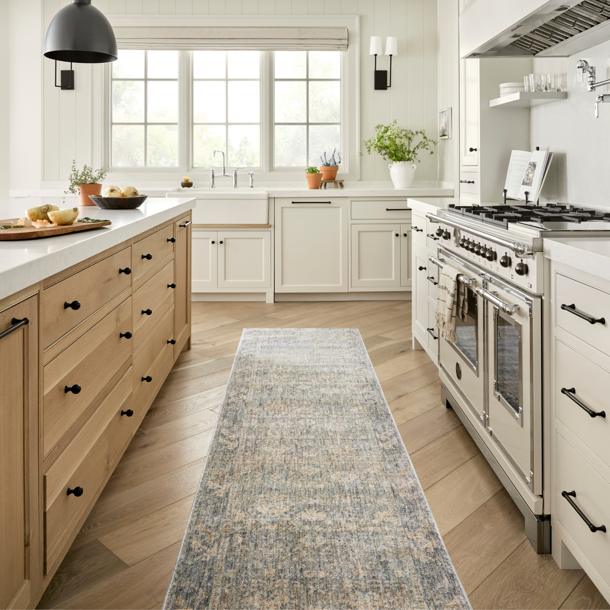 Blake BLA-01 (AR) Rug [Sky/Beige]