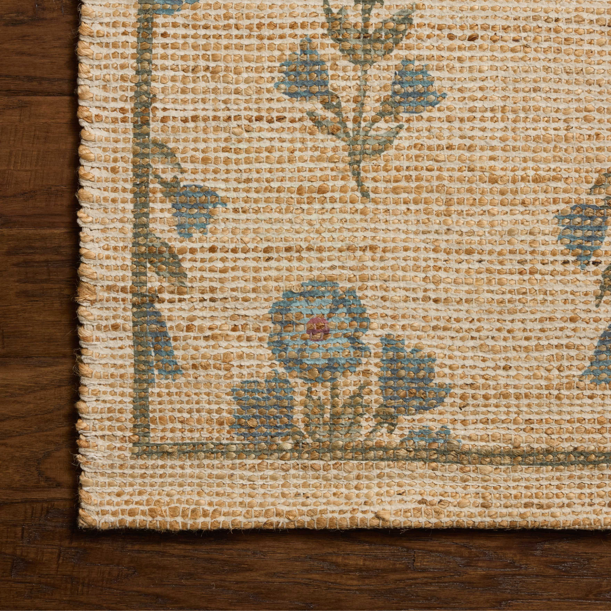 Rue (Chris Loves Julia × Loloi) RUE-04 Rug [Moss/Blue]