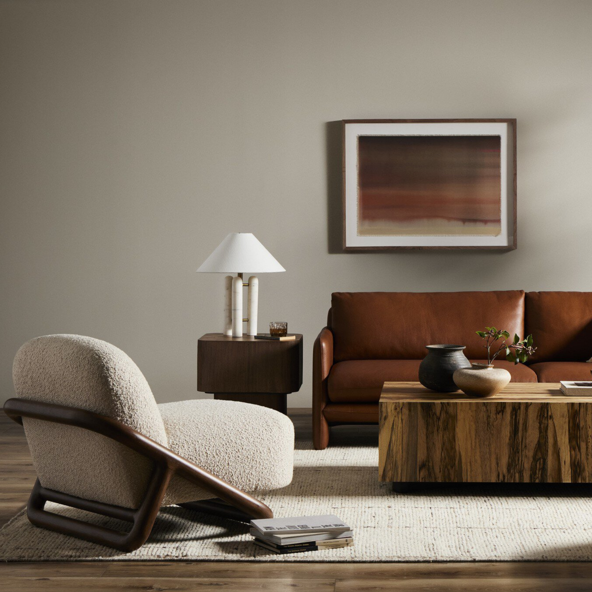 Blanco End Table [Warm Umber Burl]