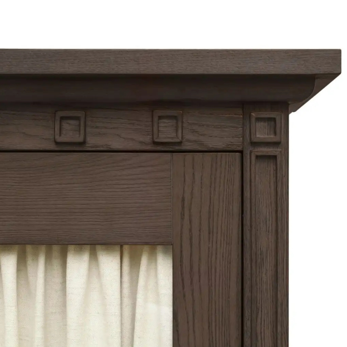 Lissie Tall Cabinet [in Dark Brown]