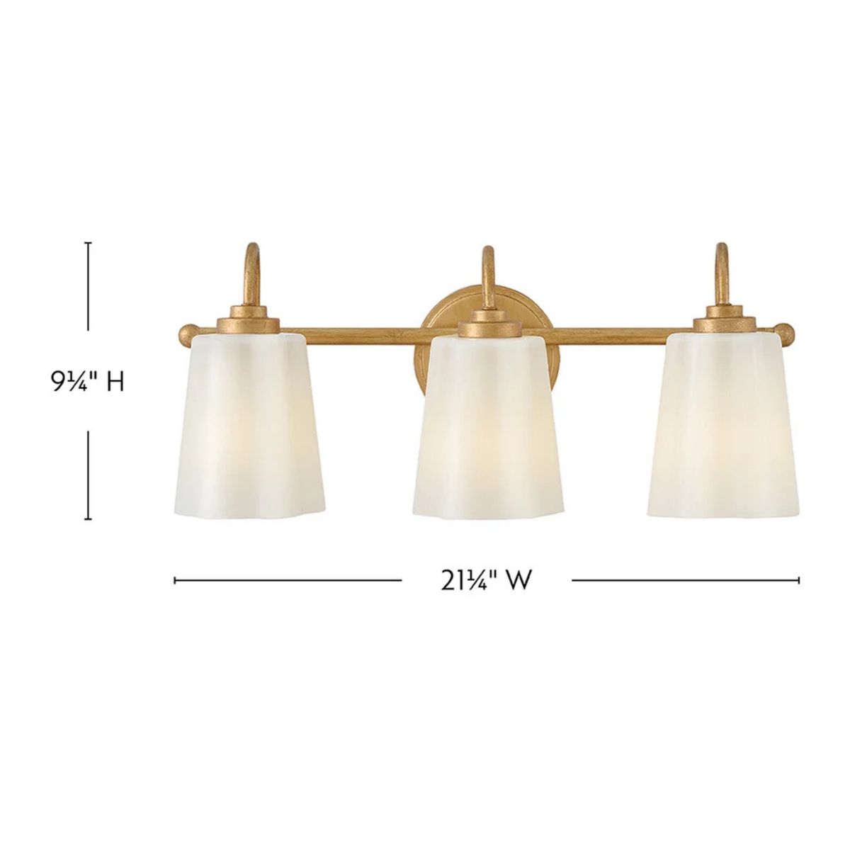 Honey 3-Light Vanity