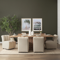 Wilkins Rolling Dining Chair