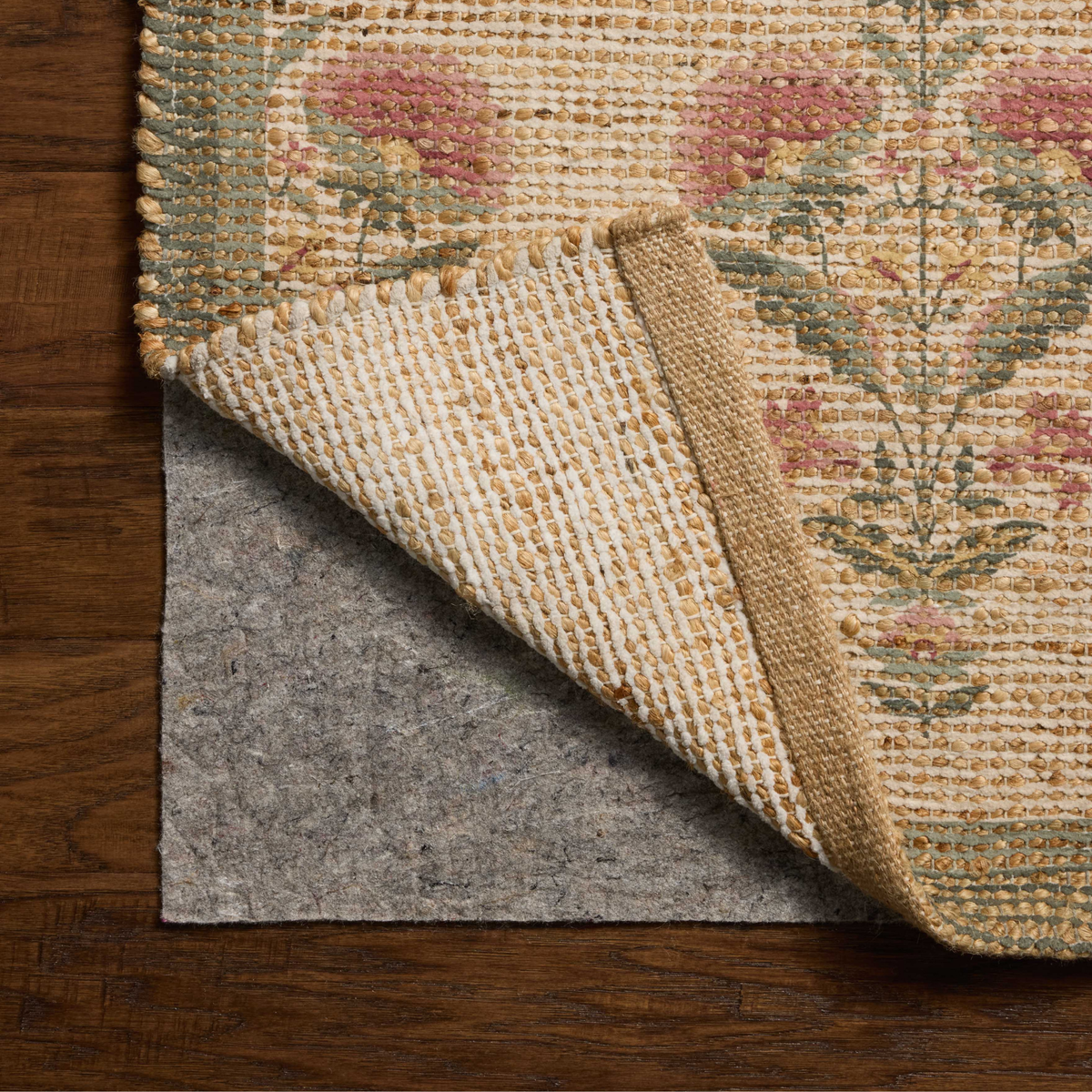 Rue (Chris Loves Julia × Loloi) RUE-01 Rug [Sage/Blush]