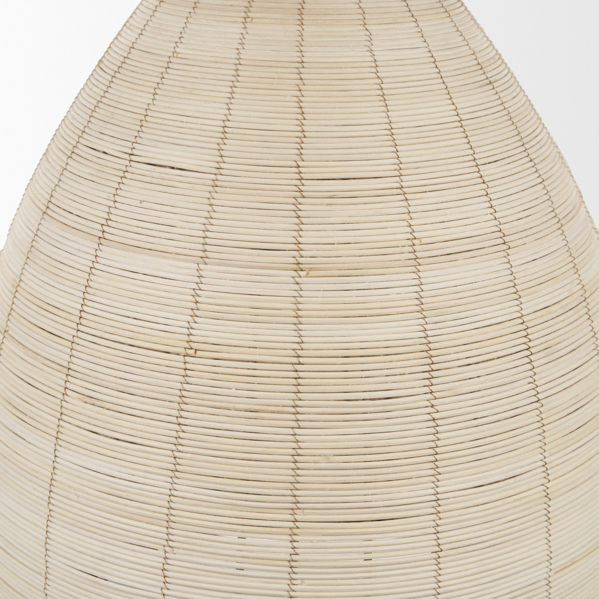 Saliha Handwoven Cane Pendant Light