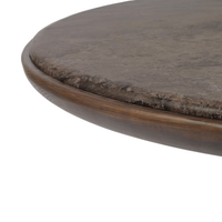 Zeke Coffee Table [w/ Marble Top]