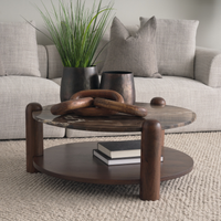 Jovia Marble-Top Coffee Table