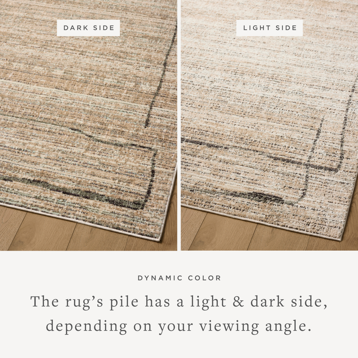 Bleecker BLE-05 (Jeremiah Brent × Loloi) Rug [Natural/Charcoal]