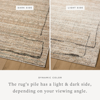 Bleecker BLE-05 (Jeremiah Brent × Loloi) Rug [Natural/Charcoal]