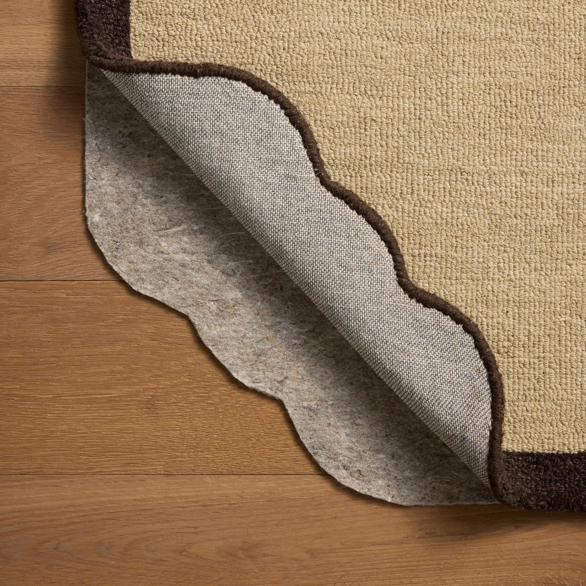 Emmeline (Chris Loves Julia × Loloi) EML-01 Rug [Linen/Espresso]