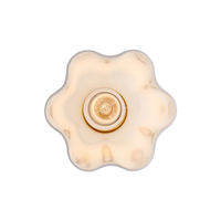 Honey 5.25" Scalloped Pendant