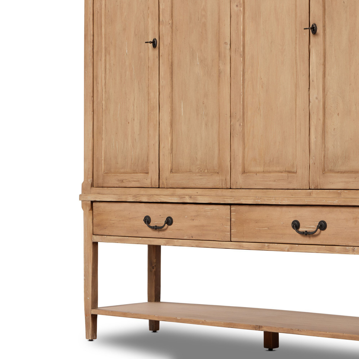 Brimley Wide Cabinet [Aged Light Pine]
