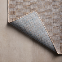 Topanga (Amber Lewis × Loloi) TOP-03 Indoor/Outdoor Rug [Natural/Dove]