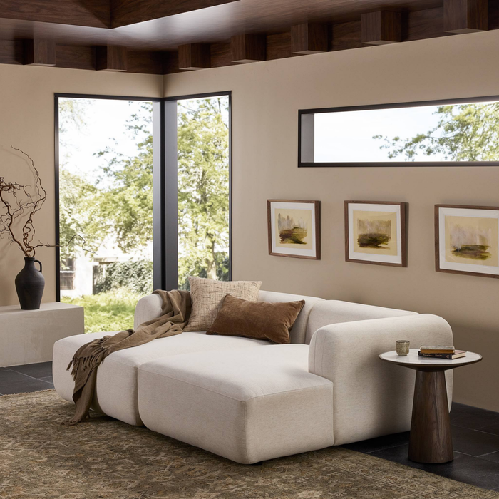 Nara 2-Piece Media Lounger [Crypton Performance Fabric]