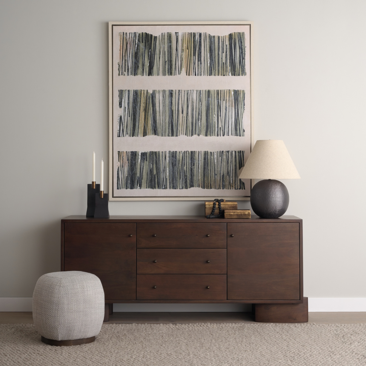 Jonan 3-Drawer Sideboard