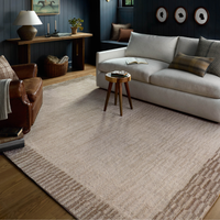 Calvin CLV-04 (Chris Loves Julia × Loloi) Rug [Ivory/Pebble]