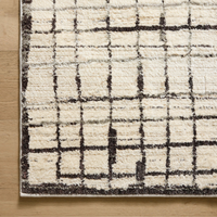 Bleecker BLE-01 (Jeremiah Brent × Loloi) Rug [Ivory/Charcoal]
