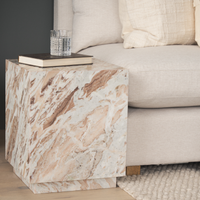 Matteo Marble Side Table
