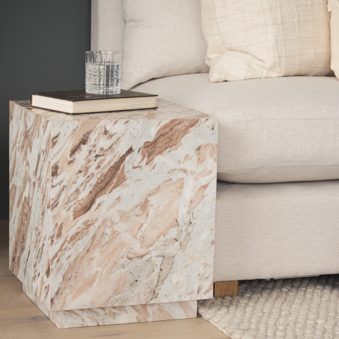 Matteo Marble Side Table