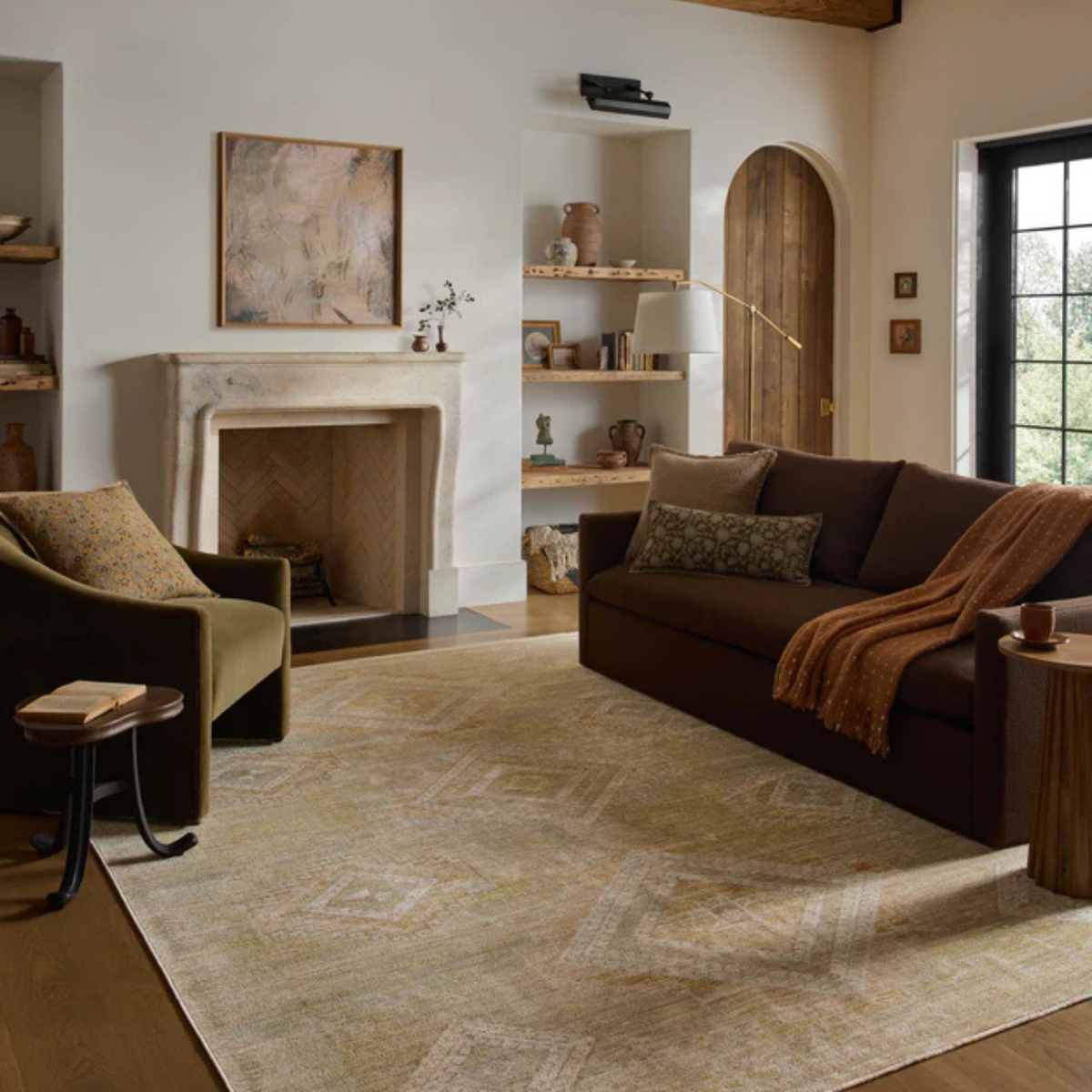 Elora ELR-09 Rug [Pistachio/Clay]