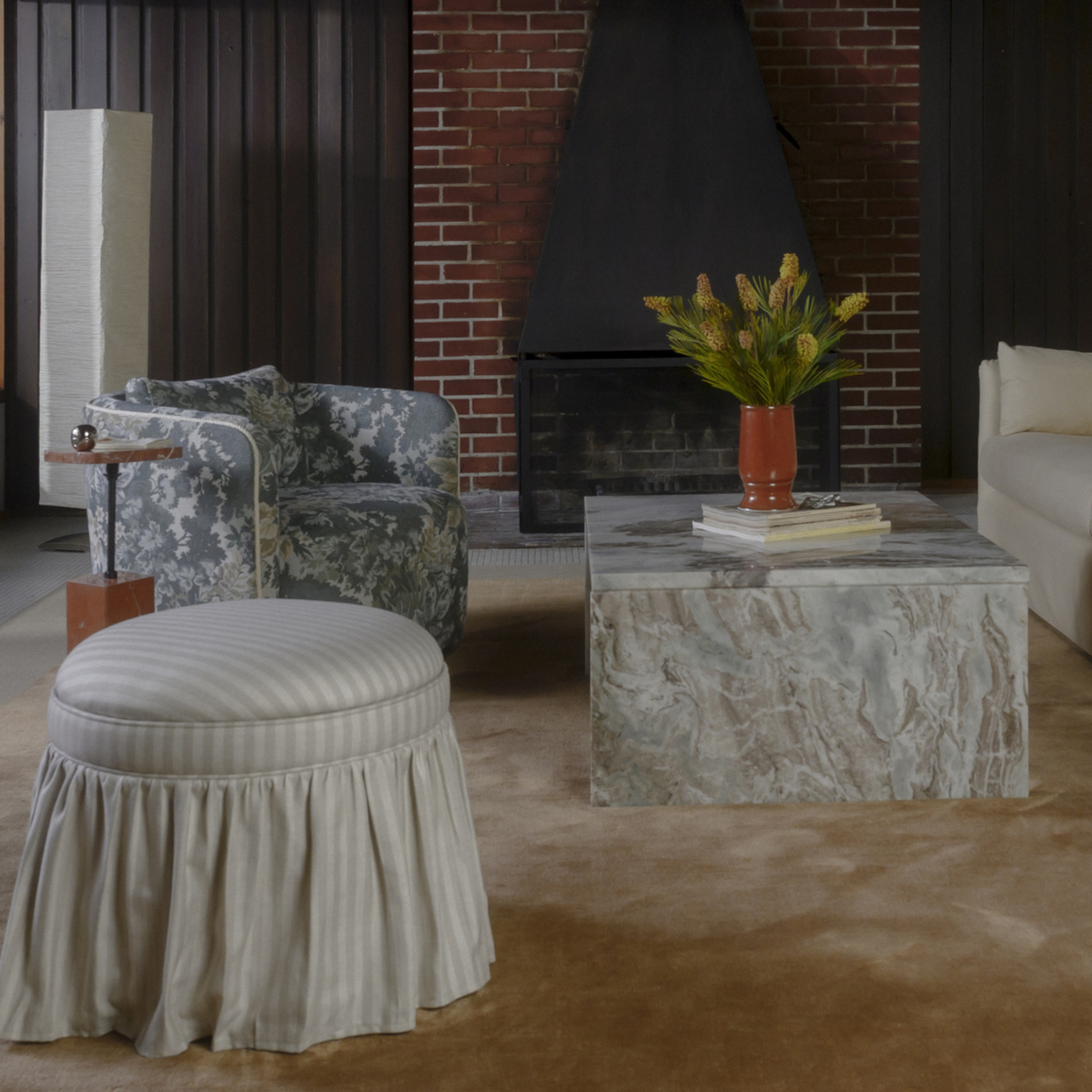 Helen Storage Ottoman