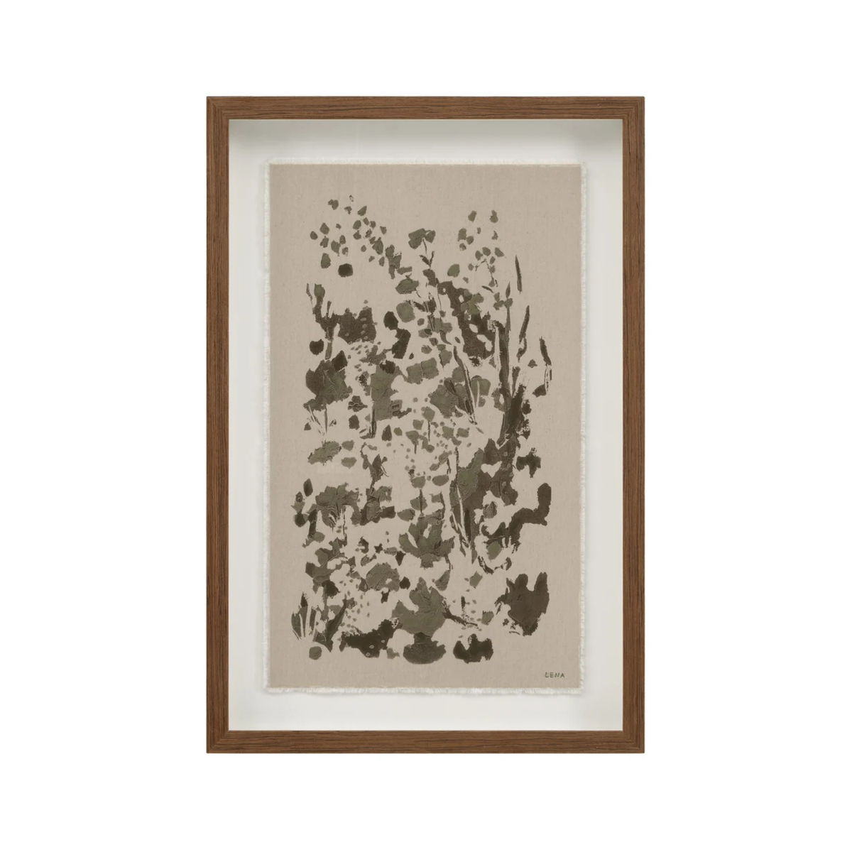 Verdant Artwork Duo on Cotton Canvas [24" x 36" ea]