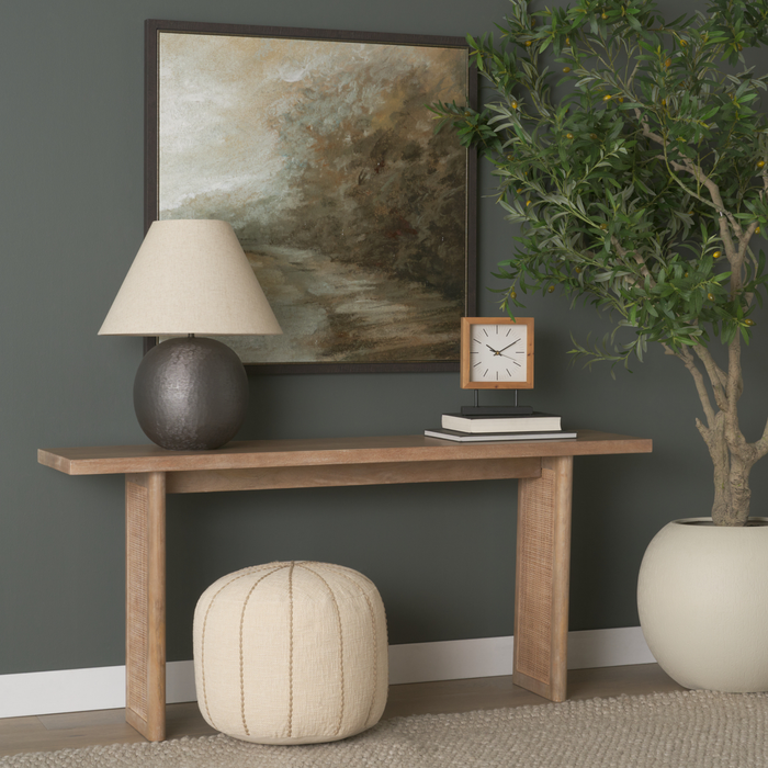 Grier 65" Console Table [w/ Cane]