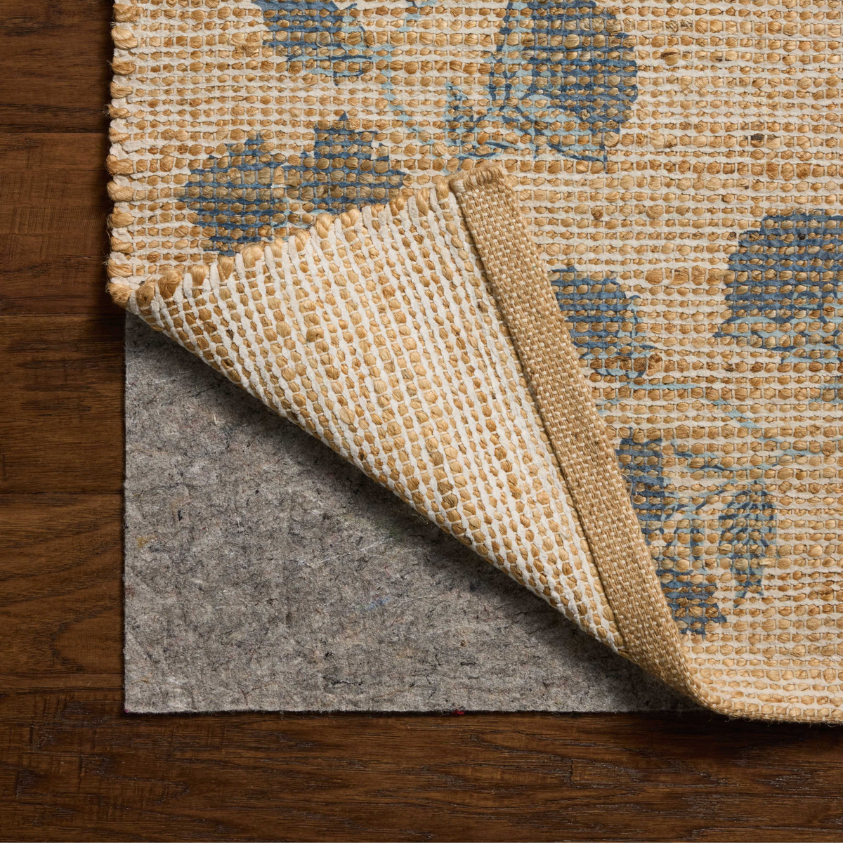Rue (Chris Loves Julia × Loloi) RUE-05 Rug [Natural/Denim]