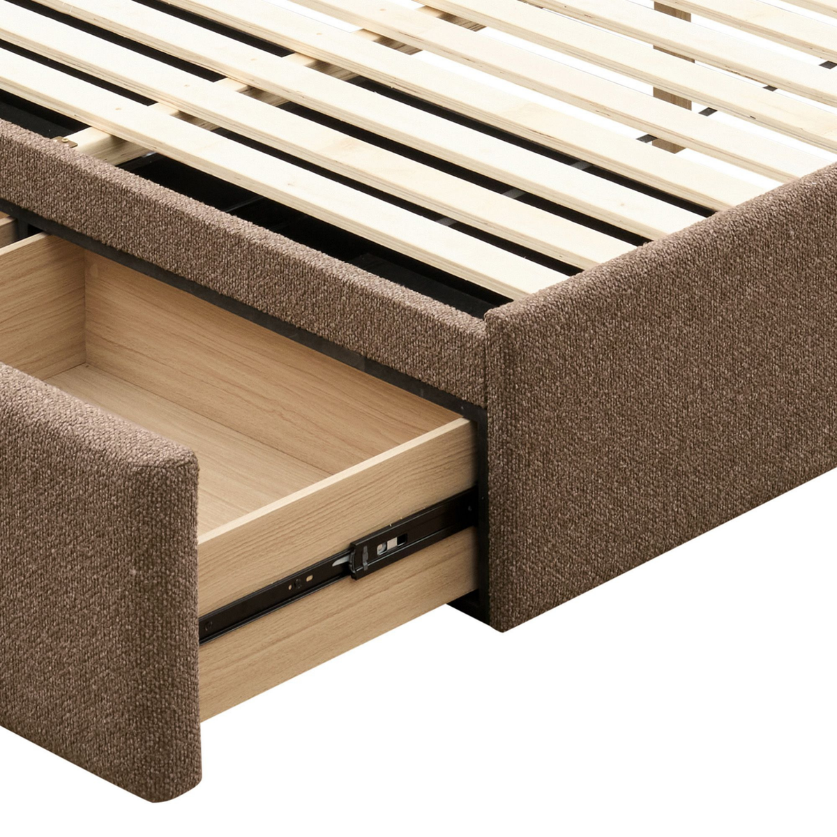 Aniza Queen Platform Bed [/w Drawer]