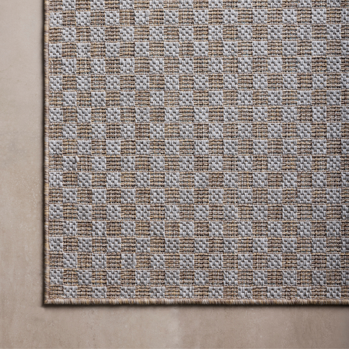 Topanga (Amber Lewis × Loloi) TOP-02 Indoor/Outdoor Rug [Natural/Silver]