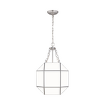 Morrison Small 3-Light Lantern with White Glass