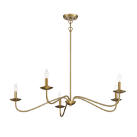 5-Light Candelabra Chandelier