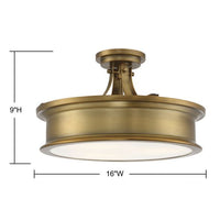 Watkins 3 Light Ceiling Light