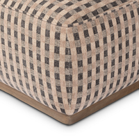 Sinclair Cocktail Ottoman [Firefinch Fawn]