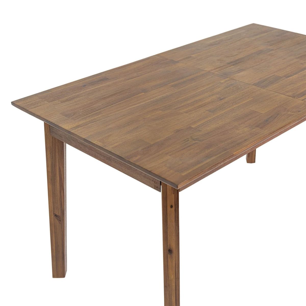 Gia Small Extension Dining Table [55 to 71" - Warm Pecan]