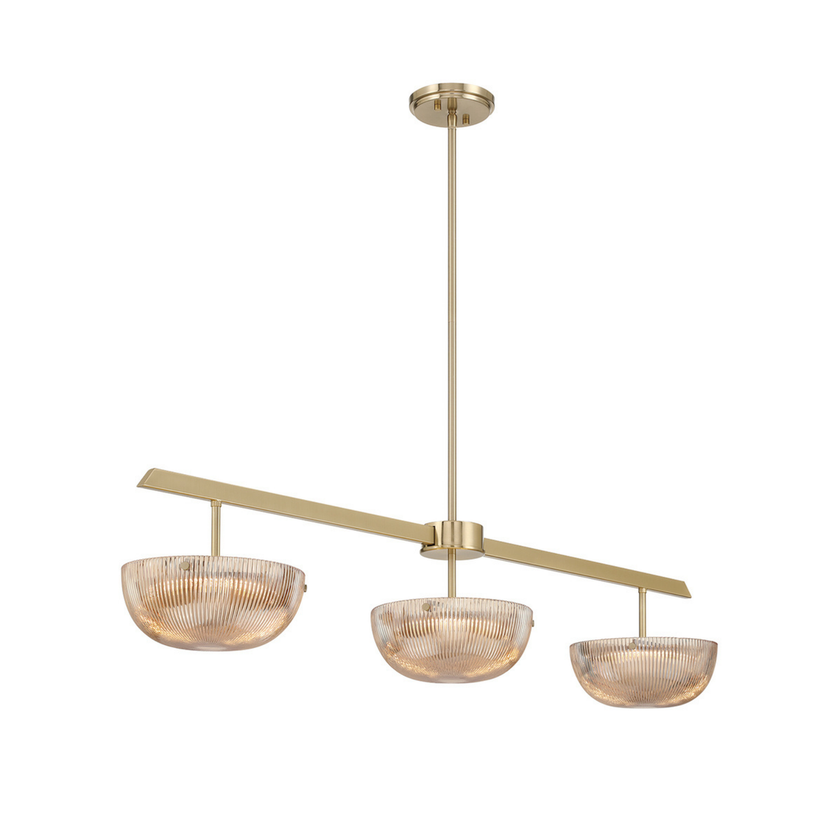 Hubbard 3-Light Linear LED Chandelier