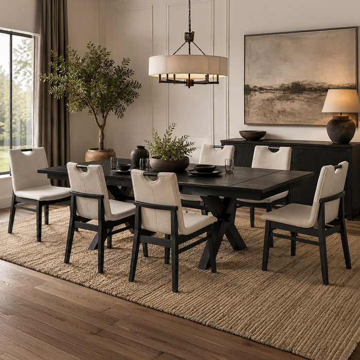 Argyle Double Extension Dining Table [66"-94"]