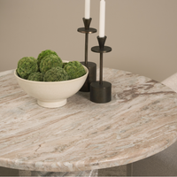 Ravello 42" Marble Round Dining Table
