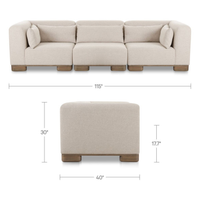 Jameson 3-PC Modular Sofa