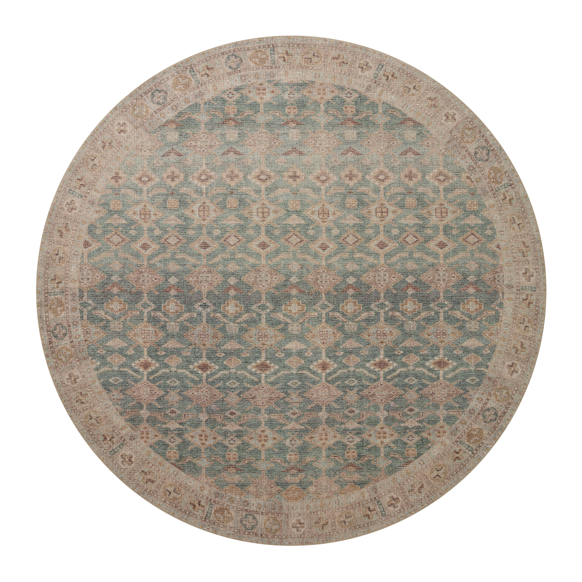 Aubrey AUB-02 (AR) Rug [Aqua / Sand]