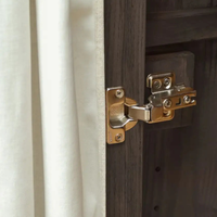 Lissie Tall Cabinet [in Dark Brown]