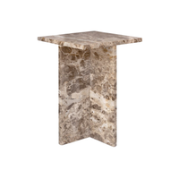 Beatrix Marble Accent Table