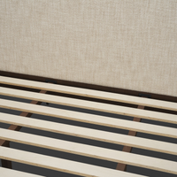 Holden Upholstered Bed [Oatmeal]