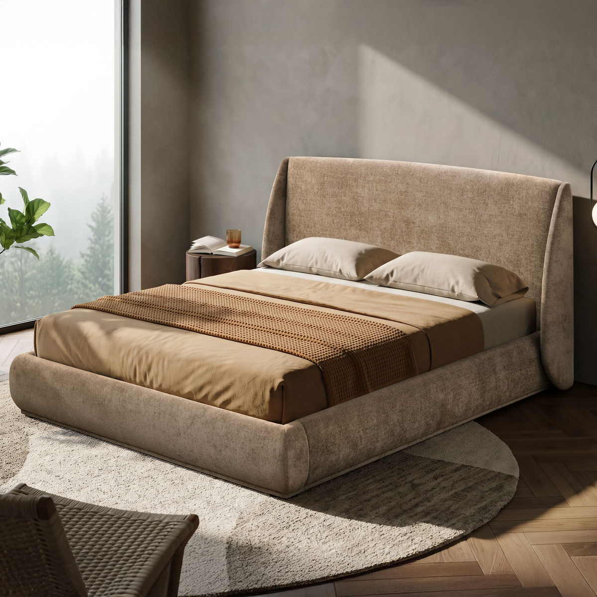 Ursula Platform Bed