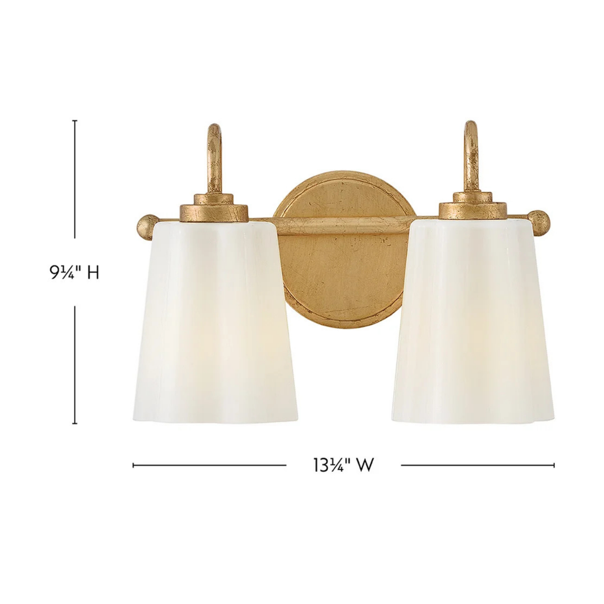Honey 2-Light Vanity