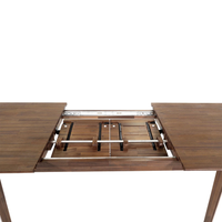 Gia Extension Dining Table [71 to 102" - Warm Pecan]