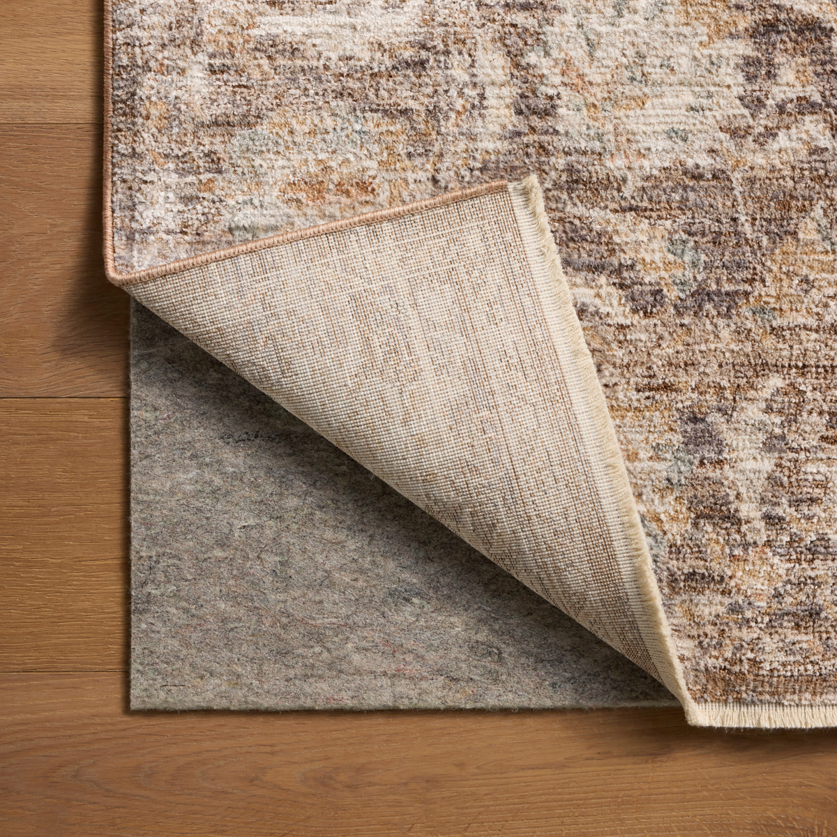 Doris (Chris Loves Julia × Loloi) DRS-05 Rug [Granite/Clay]