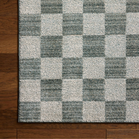 Calvin CLV-01 (Chris Loves Julia × Loloi) Rug [Blue/Ivory]